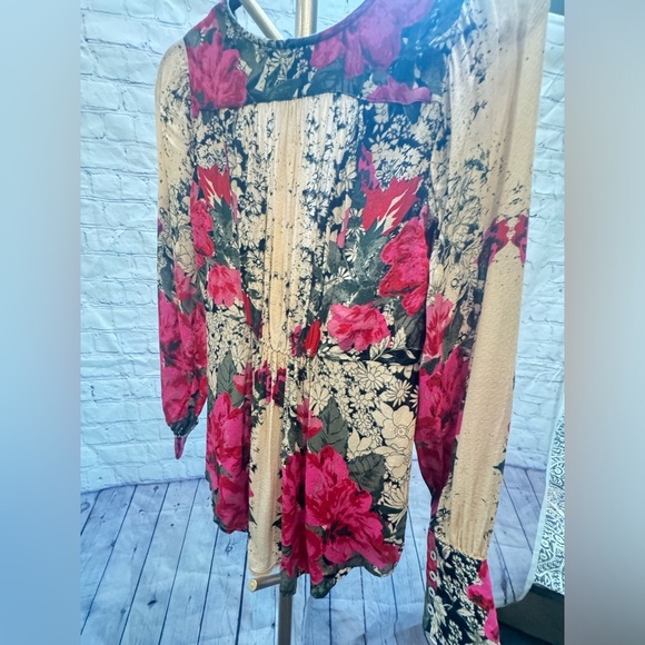 Free People Mikayla Floral Print Tunic Size XS NWOT - Picture 15 of 16